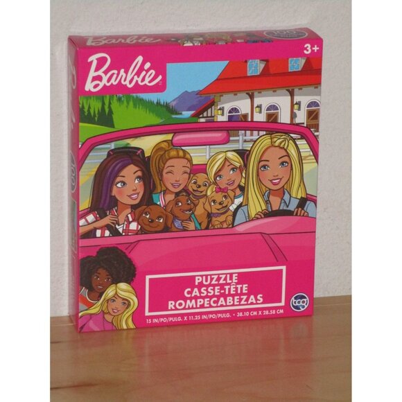 Wholesale Lot of 5 Puzzles 2 Different Barbie and 3 Melissa and Doug New Box - Picture 3 of 7